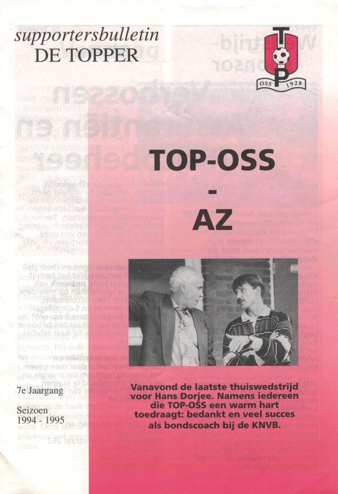 AZ Programma 8-apr-1995 TOP Oss uit